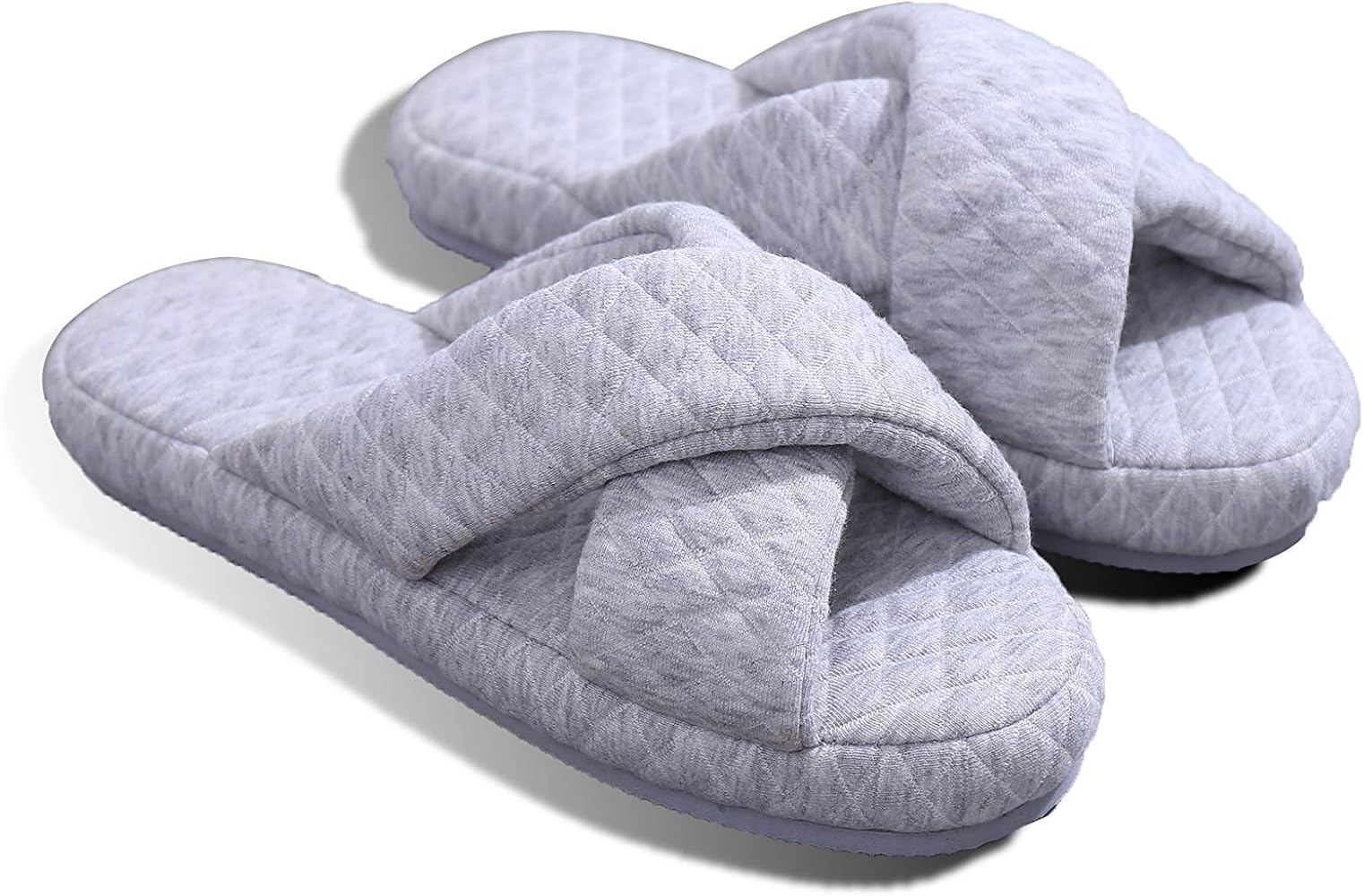 quilted slippers