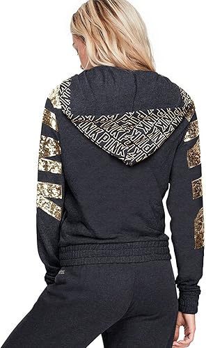 victoria secret full zip hoodie