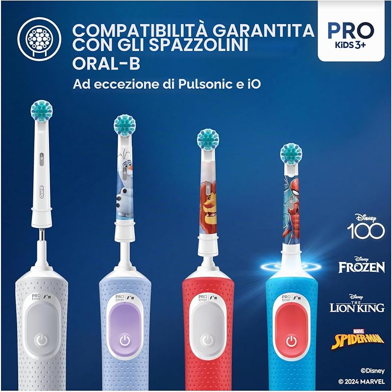 Testine di Ricambio Kids 3+, Bianche, 8 Ricambi