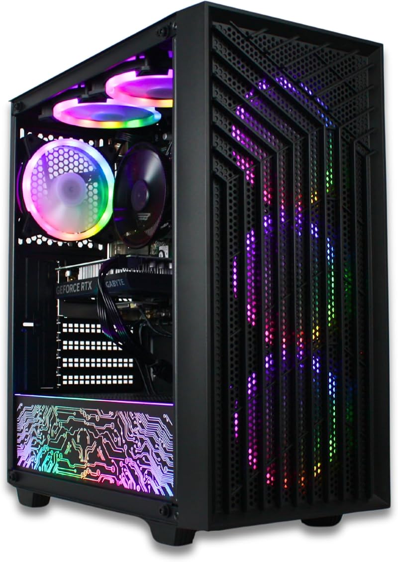XUM Spartan Gaming PC i5-10400F RTX 5060 32GB RAM 512GB SSD+1TB HDD Win 11