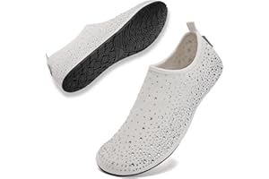 WateLves Womens Barefoot Water Shoes Travel House Slippers for Indoor and Outdoor Aqua Socks for Beach Swim Surf Yoga Dancing Camping Must Haves