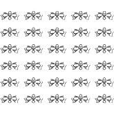 Ruwado 50 Pcs Bow Charms with 2 Hole Tibetan Alloy 2 x 1 cm Vintage Bowknot Connectors for Jewelry Making Bracelet Earring DIY Crafting Decoration Supplies