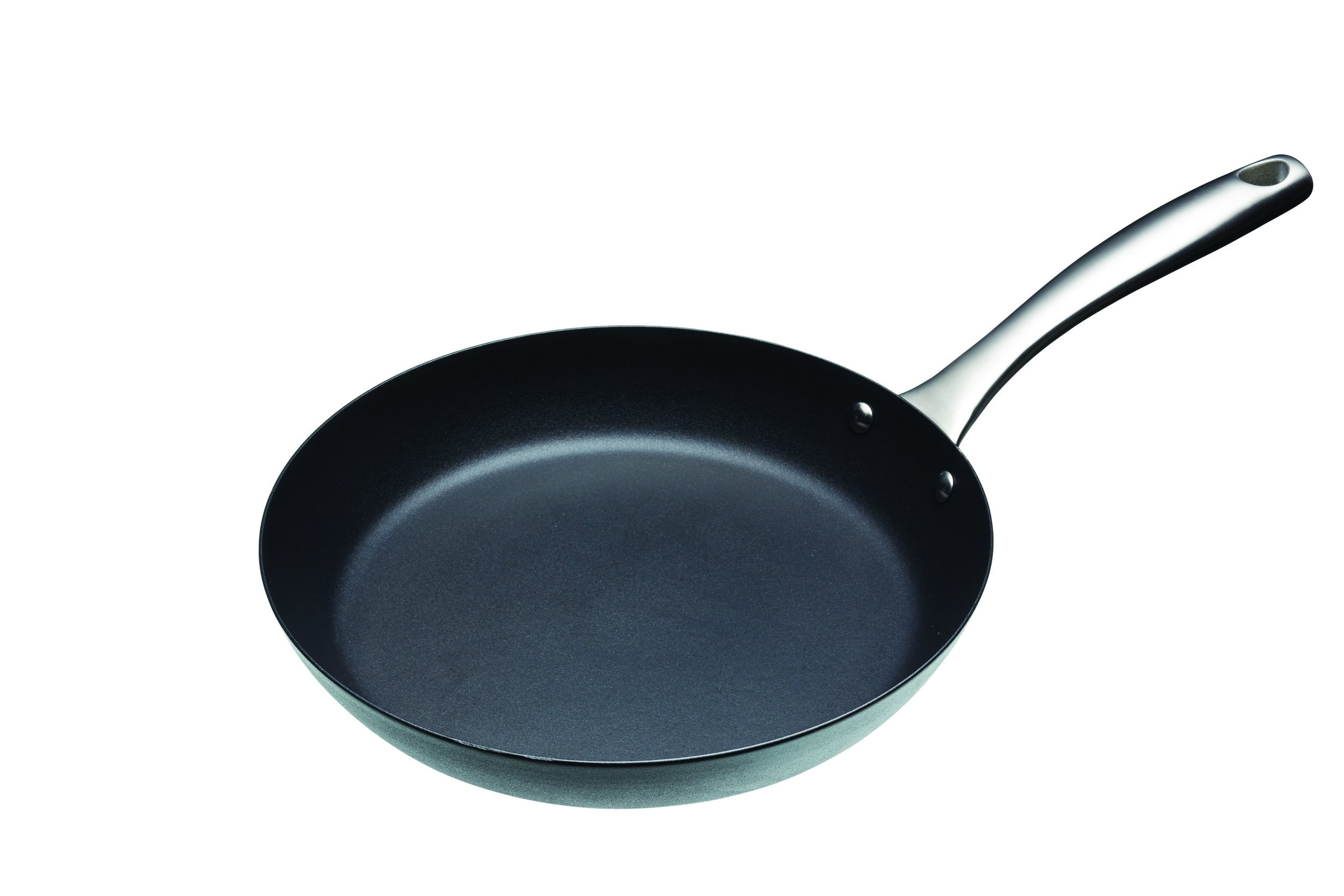 MasterClass Professional Carbon Steel Non-Stick Induction-Safe Frying Pan, 26 cm (10")