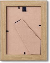 Fabian Clarke London 8x6 Modern Oak Photo Frame with White Mount view 3