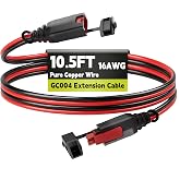10.5Ft GC004 X-Connect Fit for NOCO Battery Charger Accessories,Extension Cable Accessory for Genius Smart Battery Chargers Cable, Compatible with GENIUS1, GENIUS2,G750, G1100, G3500