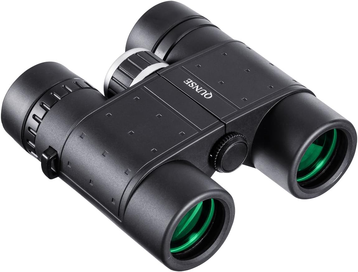 QUNSE Binoculars for Adults Compact, 8X32 Lightweight Amazon.co.uk Camera & Photo