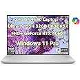 NewDell XPS 16 9640 Powerful AI Laptop 16.3 inch FHD+ Screen Intel.Core Ultra 7 155H 32GB LPDDR5X RAM 1TB SSD Geforce RTX 4060 Copilot Key Webcam Backlit Fingerprint WiFi 7 Thunderbolt 4 Win 11 Pro