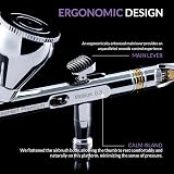 Gaahleri Airbrush Premium Series GHPM-Mobius 0.3mm Nozzle Spiral Mac Cutaway view 2