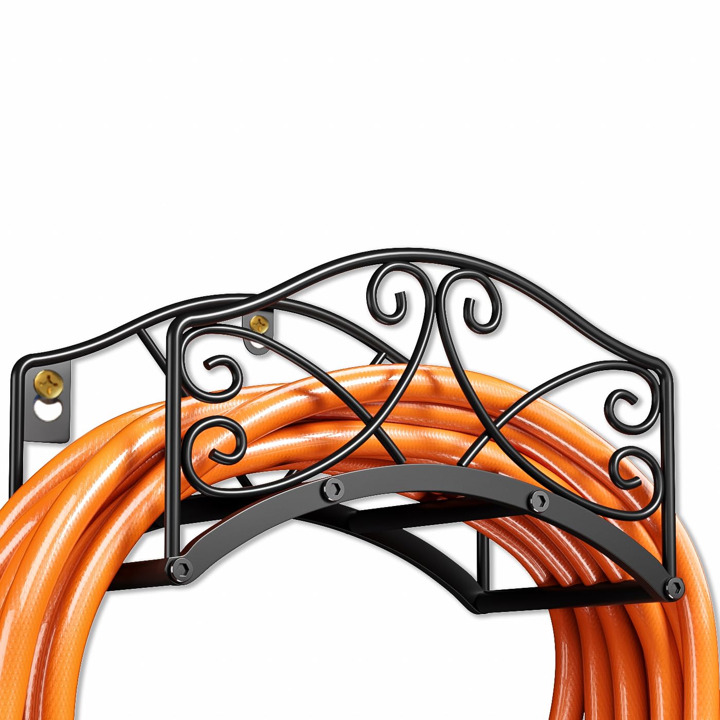 Photo 1 of GREENER Wall Mount Hose Hanger, Garden Hose Holder, Heavy Duty Water Hose Holder, Resistant Solid Metal Hose Rack, Hose Storage Hanging Holder for Outside and Indoor?Butterfly?