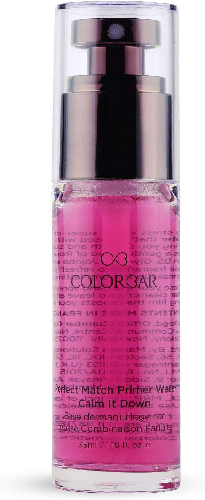 Colorbar Perfect Match  Primer  Water, Calm It Down, 35 ml