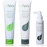 REVIV3 Procare 30 Day Trial Kit - 3-Part System for Fine and Thinning Hair - Sulfate and Paraben Free - Leave-In Hair Treatment Shampoo and Conditioner - Thinning Hair Treatment for Men and Women