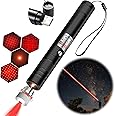 Cowjag Laser Pointer, Long Range Red Laser Pointer,Laser Pointer High Power Pen, Red Pointer Rechargeable for Hiking, Cat Laser Toy USB Charge(Red Light)