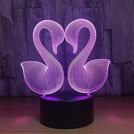 swan lamp nursery