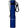 ITP A3 EOS CREE XP-G2 Keychain Flashlight - 150 Lumen with 3 Levels of Output (Low, Medium, High) - LED with Anti-Scratching Lens, 1xAAA Battery Compatible (Included) - Blue