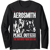 Aerosmith - Bad Boys Peace Out Long Sleeve T-Shirt