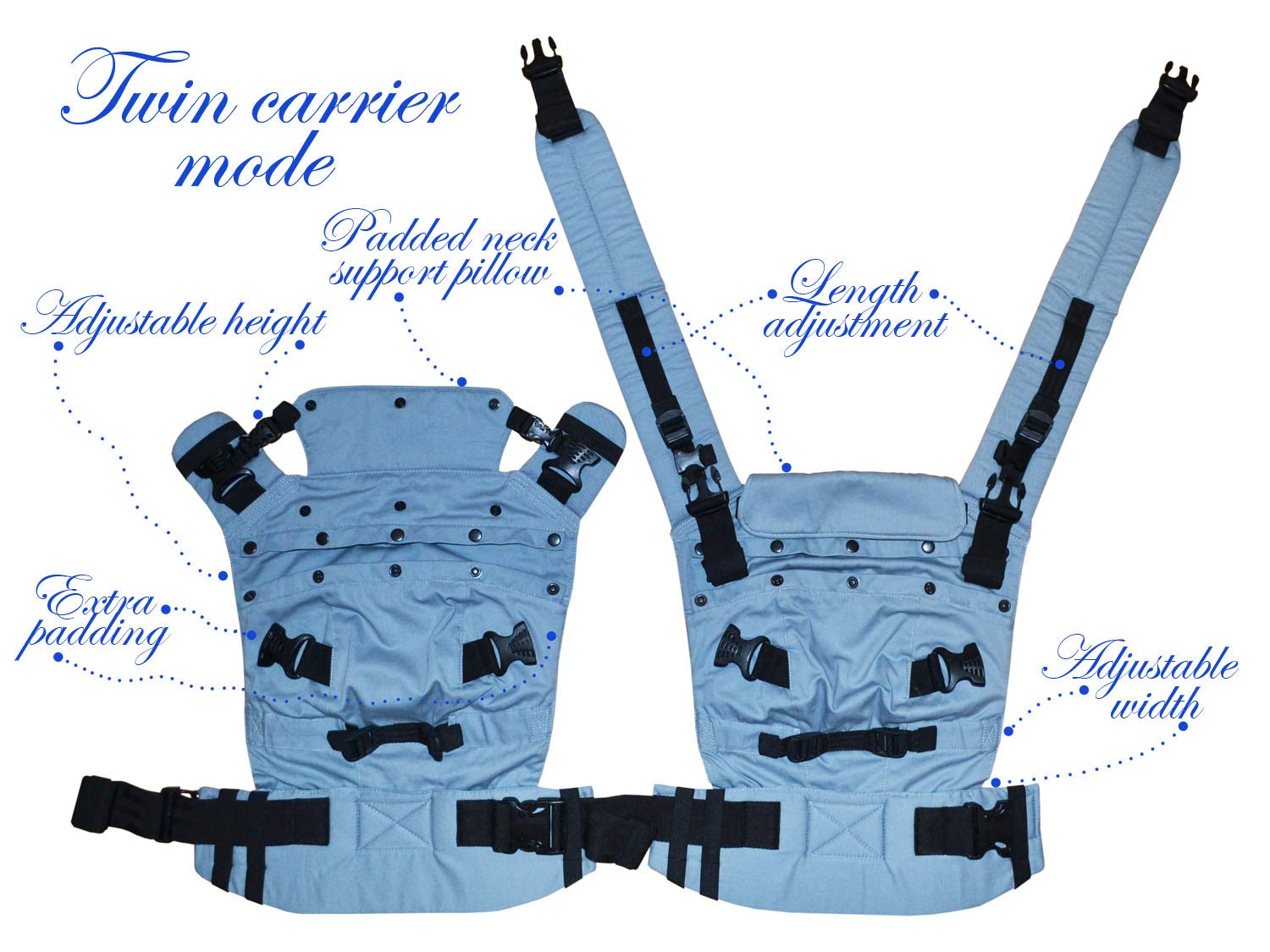 malishastik twin carrier