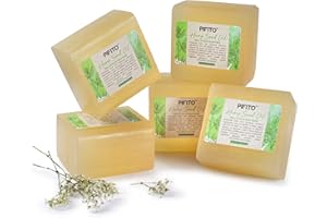 Pifito Hemp Seed Oil Melt and Pour Soap Base (5 lb) │ Bulk Premium 100% Natural Glycerin Soap Base │ Luxurious Soap Making Supplies