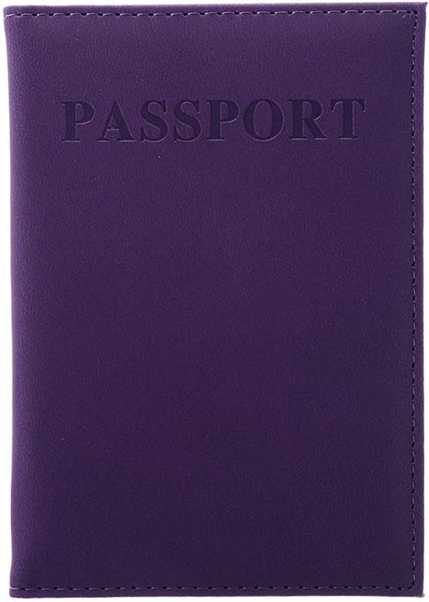 Passport Cover, Case, Holder for Travel, Animal Friendly Leather, 10 Colors