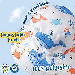 Baby Sun Hat Kids Summer UPF 50+ Toddler Bucket Hat