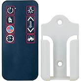Replacement Remote Control for Real Flame Electric Fireplace 4199,5950,13051E,13051E-WSTC,4020E,4020E-BNE,4020E-DW,4020E-BLK,7760E,7760E-W,5010E,5010E-W,5010E-GRY,5010E-DW,G1200E,G1200E-W,G1200E-DW