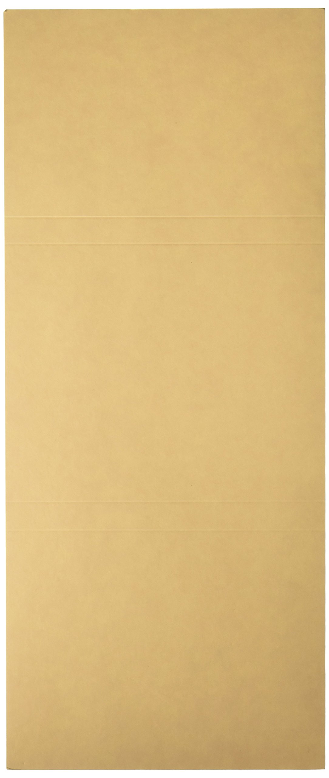 Photo 1 of PDC Healthcare F3B Double Fold File Folder for Prescriptions Cardboard, 5-1/2" x 13" Size, Buff, Pack of 100