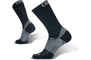 OS1st FS4 Crew length Plantar Fasciitis Socks for relief from heel and arch pain, swelling, and painful plantar fasciitis
