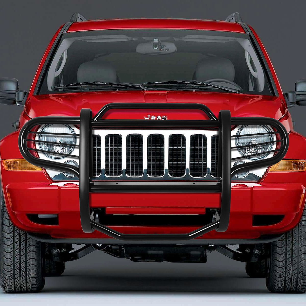 Jeep liberty kk открыть капот