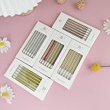 FUZVOL Green Glitter Birthday Candles 24 pcs Boxed Gift 12.5 cm Party Decor view 5