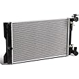 Auto Dynasty DPI 13049 Factory Style 1-Row Cooling Radiator, Compatible with Toyota Corolla Matrix Pontiac Vibe 2.4L AT MT 09-10, Aluminum Core