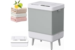 WEETALL Hot Towel Warmer Bucket for Bathroom: 35L Large Quick Heat Hot Warming Tub - Blanket Heater Towel Warmers Bucket with Timer - Portable Housewarming Luxury Spa Gift at Home
