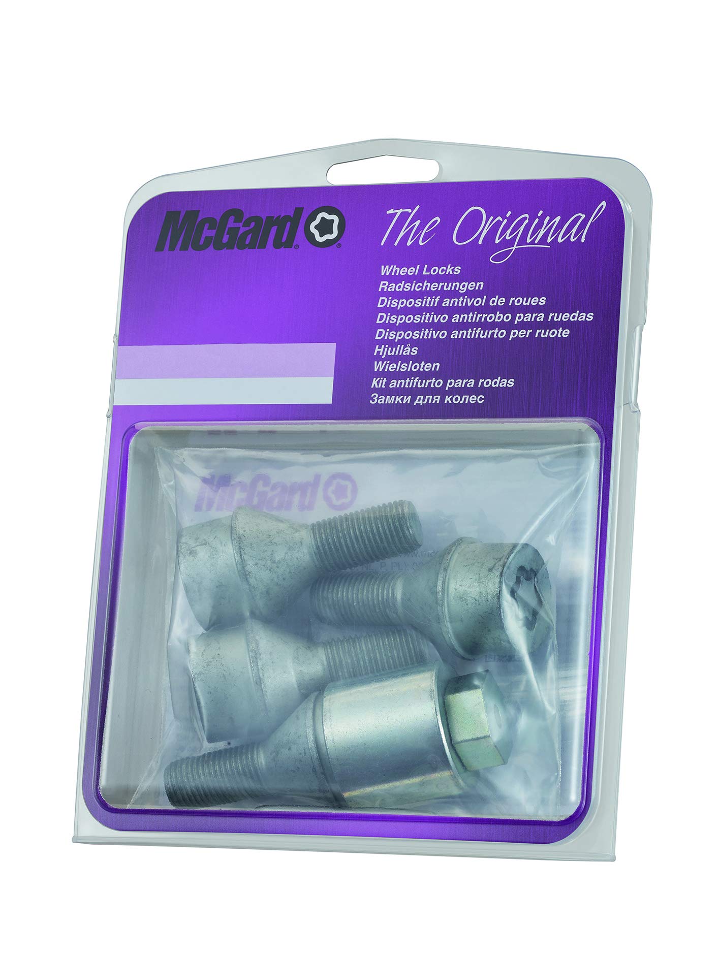 27565SU Wheel Lock Bolts SU for Fiat Ducato <3,5t M14 x 1,5, cone seat, shaft length 30,0 mm, Overall length 60,4 mm, Hex size 21mm, Key diameter 25,8 mm