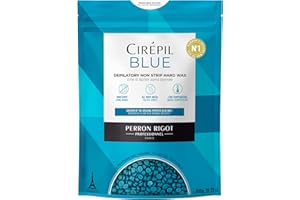 Cirepil – Blue – 800g – 28.22 oz Wax Beads Bag – All-Purpose, Unscented & No Strip Needed – Perfect for Sensitive Skin – Fluid Gel Texture, Easy Removal, Peel-Off Wax