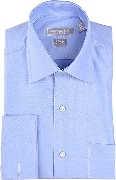spread collar french cuff dress shirt