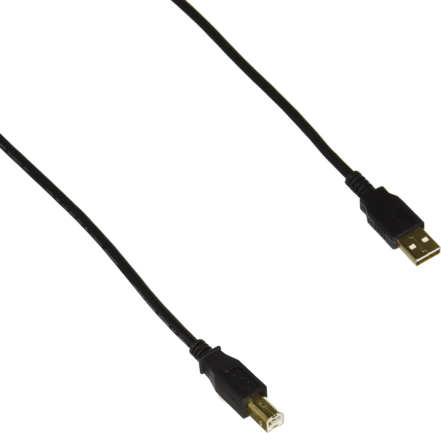 Monoprice 1.5ft USB 2.0 A Male to B Male 28/24AWG Cable - (Gold Plated) - White for Printer Scanner Cable 15M for PC, Mac, HP, Canon, Lexmark, Epson, Dell, Xerox, Samsung and More!: Computers & Accessories