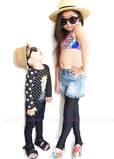 Amazon ラッシュガード キッズ 100 トレンカ 男の子 女の子 Uvカット