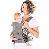 You+Me Porte-bébé convertible 4 en 1 – Gris chiné