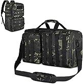 MANETTA 3 Way Tactical Backpack for Men,Convertible Briefcase for 15.6 Inch Laptop,Satchel for Work/Travel/Business,Water resistant Shoulder Messenger Bag,Carry as Tote