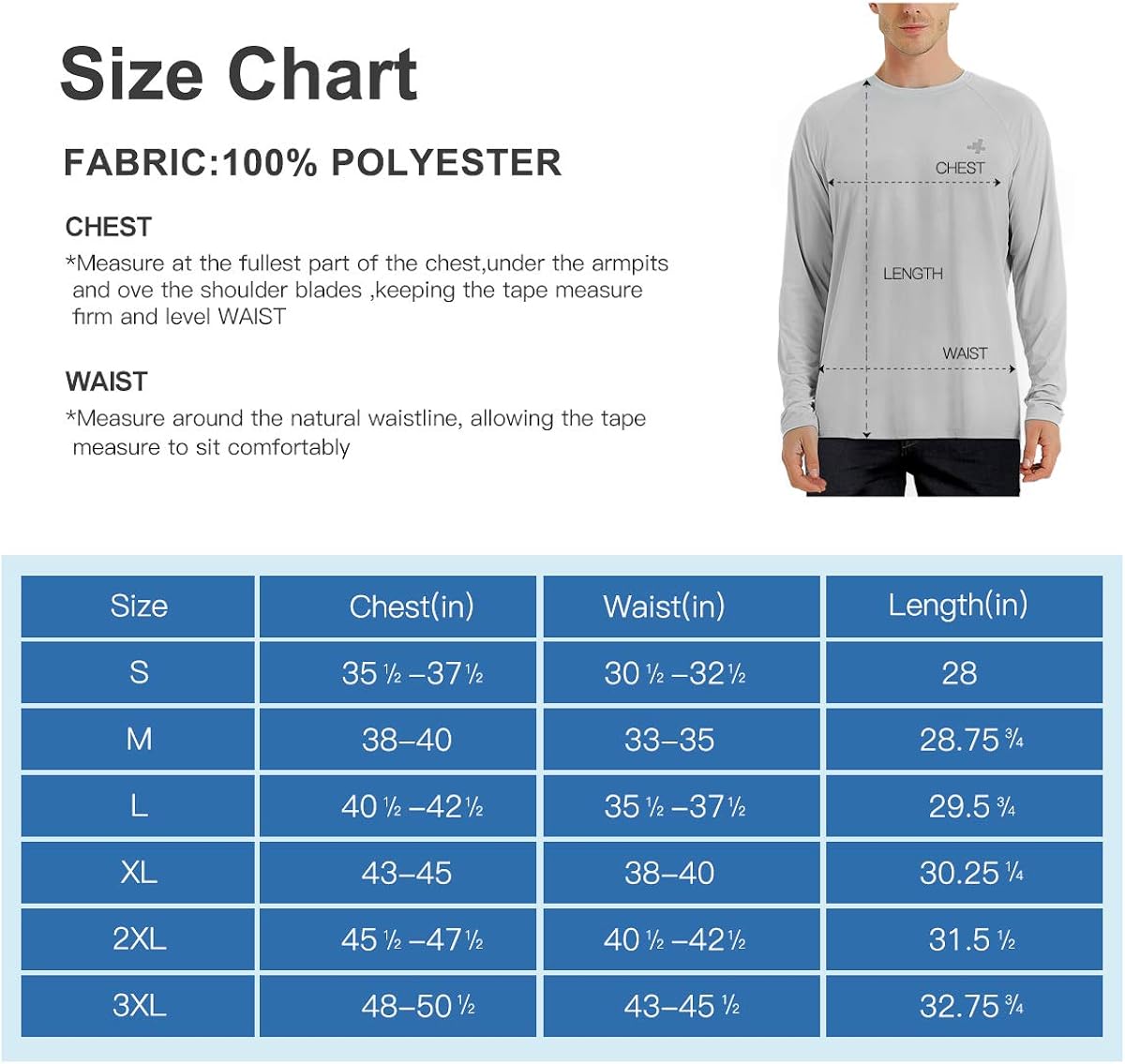 Sun Shirts for Men Long Sleeve UV Protection Fishing Shirts T-Shirt Outdoor Hiking UPF 50+ Neck Masks: Clothing