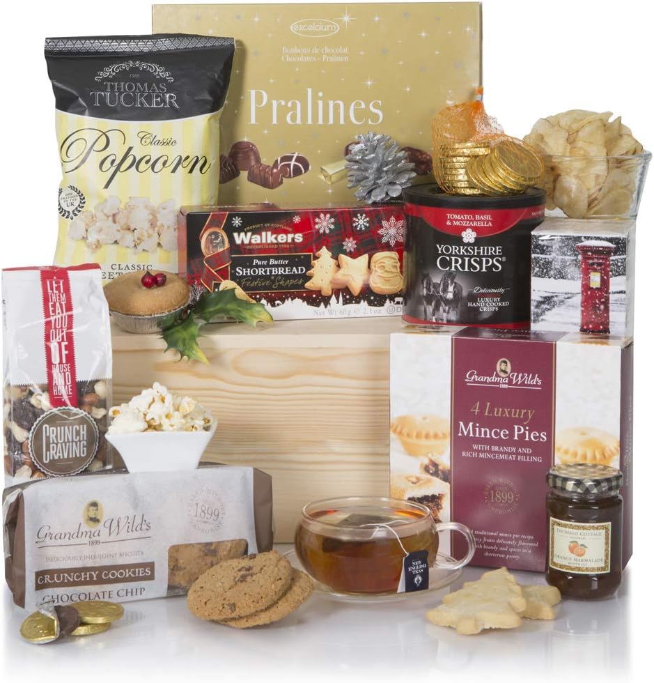 Christmas Delights Hamper - Gift Baskets for Xmas & Christmas Hampers - Part of Our 2019 Xmas Hamper Range