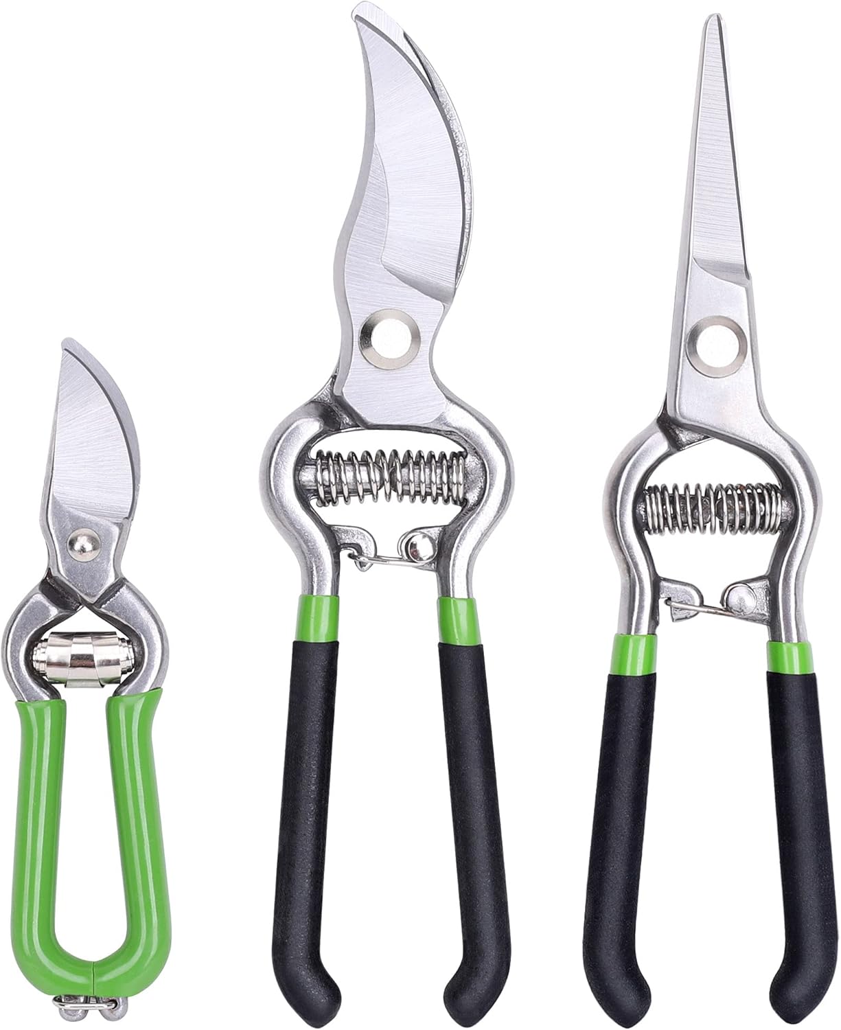TOPLINE 3-PC Professional Garden Shears, Included 8