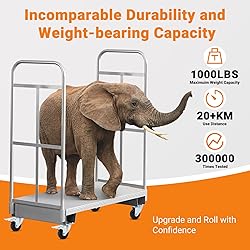 W B D WEIBIDA 3 Inch Caster Wheels, Casters Set of