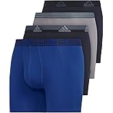 adidas mens Men's Stretch Cotton 4-pack Boxer Brief