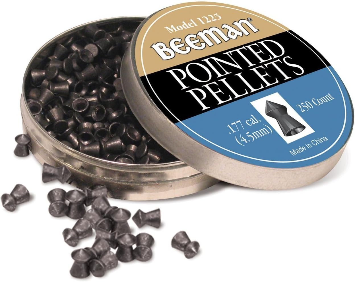 Beeman .177 Cal, 8.3 Grains, Pointed, 250ct : Sports & Outdoors