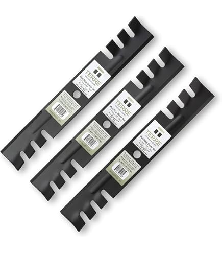 Amazon.com : Terre Products, 3 Pack Toothed Mulching Lawn Mower