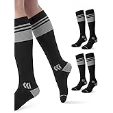 Momcozy Compression Socks for Women, 20-30 mmHg for Flying, Travel &amp; Sports | 20-30 mmHg option: Enhanced support with zoned compression, Lycra fiber for lasting elasticity, silver-infused for freshness