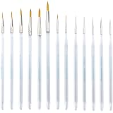 Royal & Langnickel Mini Majestic Micro Detail Paint Brushes – Synthetic Bristle Set