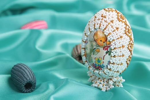Amazon Com Handmade Easter Egg Decorative Eggs Homemade Home