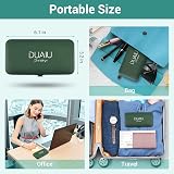 DUAIU 12PC Nail Clippers Manicure Set Stainless Steel with Leather Case view 5