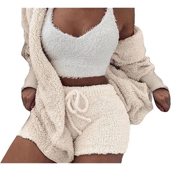 Womens Fur Fluffy Hooded Jacket Parka Coat Fleece Winter Warm Overcoat - View #11