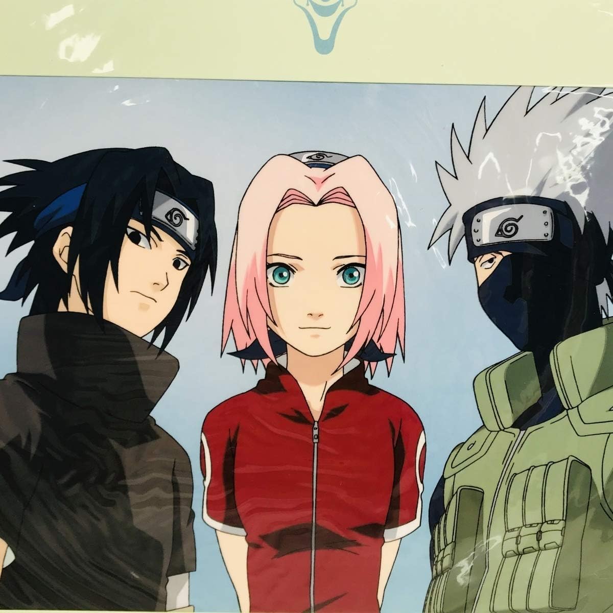 Amazon Co Jp スタジオぴえろ Naruto ナルト 複製セル画 サスケ サクラ カカシ ホビー